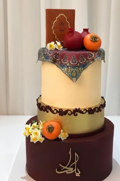  عکس کیک شب چله