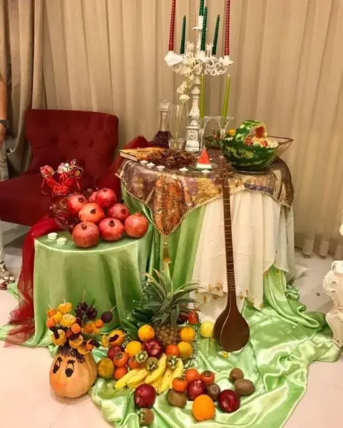 عکس میز شب چله