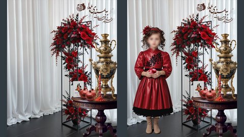 تم یلدا برای عکاسی