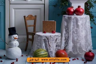  بک گراند یلدا مدرن