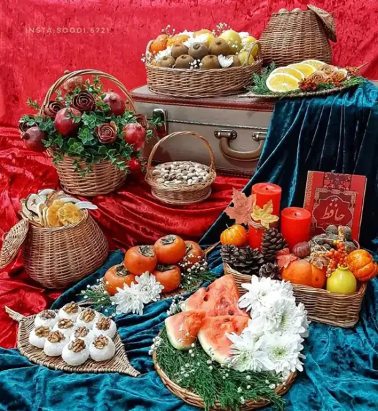  بک گراند یلدا سنتی