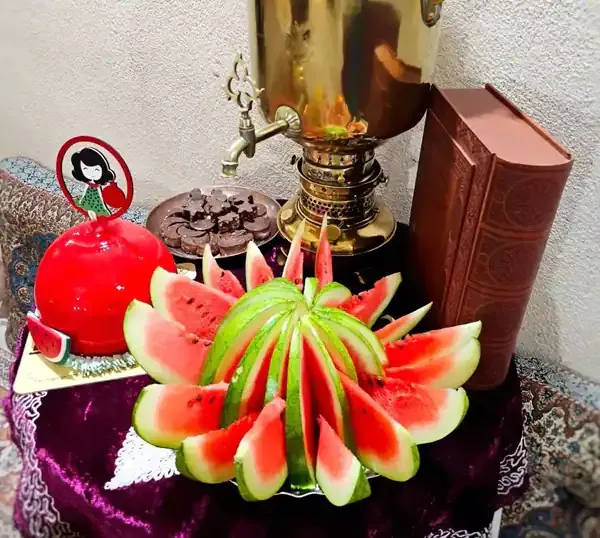  بک گراند یلدا سنتی