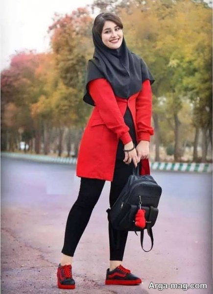  عکس دختر دانشجو با طبیعی