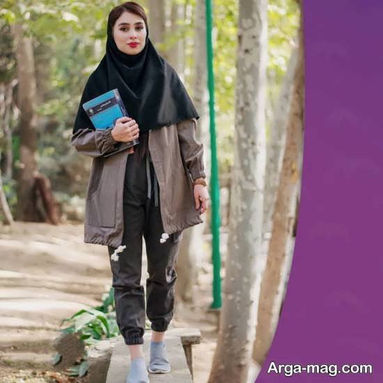  عکس دختر دانشجو با طبیعی