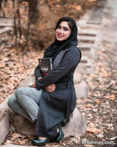  عکس دختر دانشجو با طبیعی