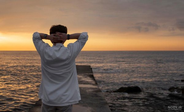  عکس پروفایل واتساپ پسرانه تو دریا