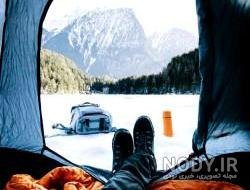  عکس پروفایل پسرانه زمستانی از پشت سر