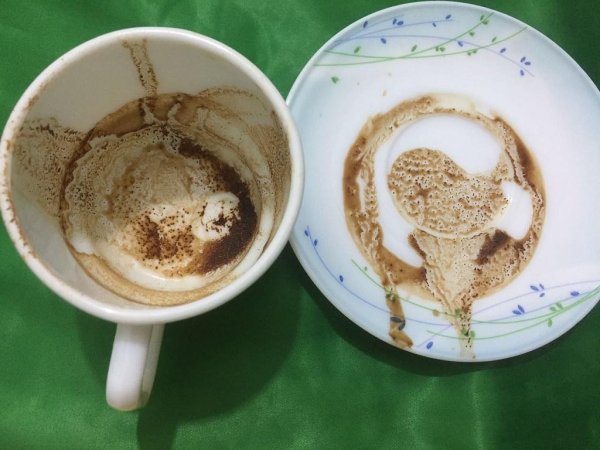  عکس فنجان قهوه فال