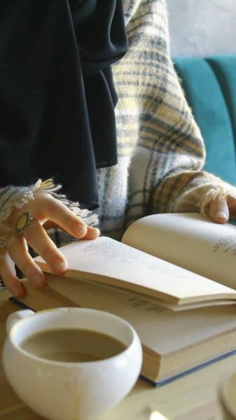  عکس قهوه و کتاب