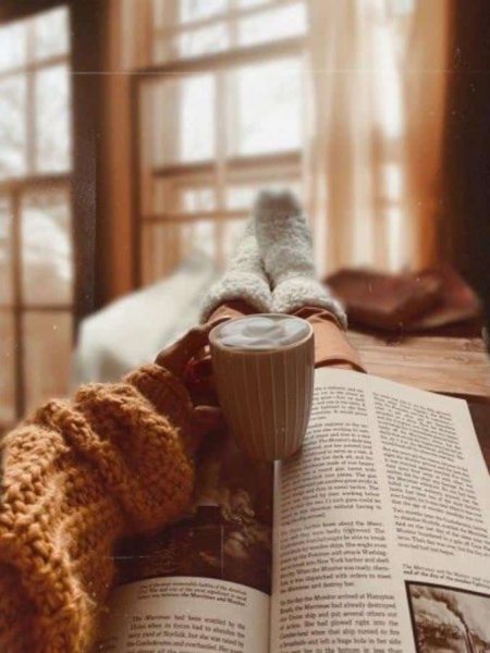  عکس قهوه و کتاب طبیعی