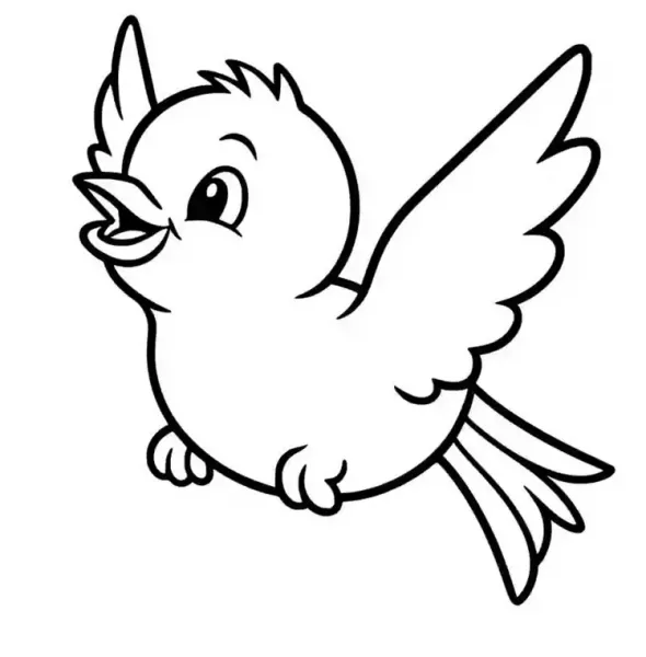  عکس گنجشک نقاشی