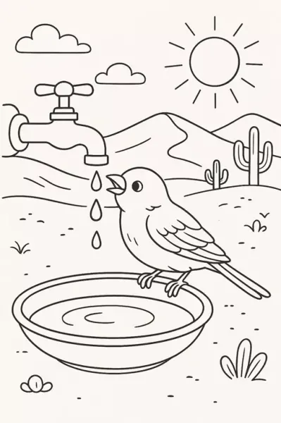  عکس گنجشک نقاشی