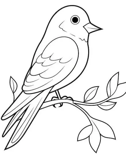  عکس گنجشک نقاشی