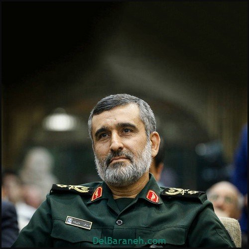  عکس سردار حاجی زاده با رهبر