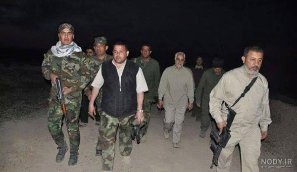  بهترین عکس سردار سلیمانی در جنگ