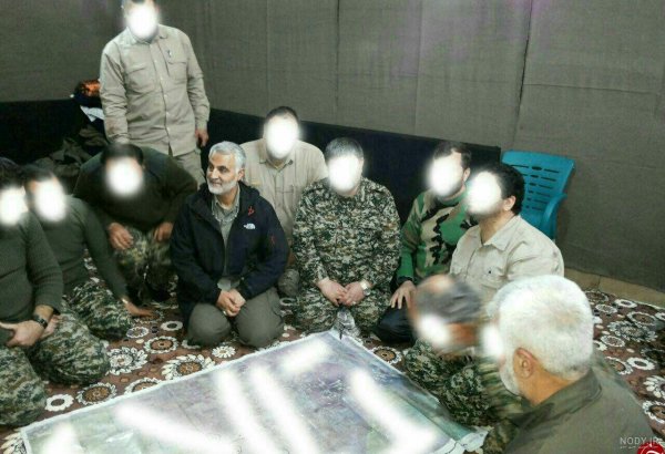  بهترین عکس سردار سلیمانی در جنگ