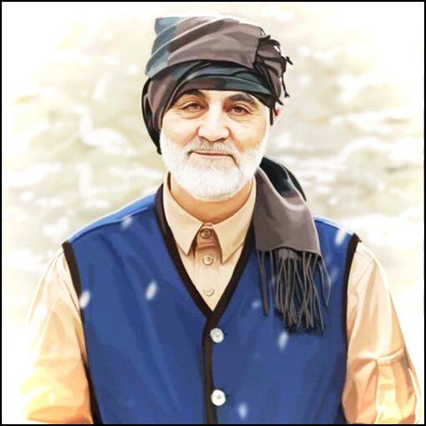  عکس سردار سلیمانی با کیفیت بالا