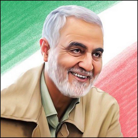  عکس سردار سلیمانی با کیفیت بالا