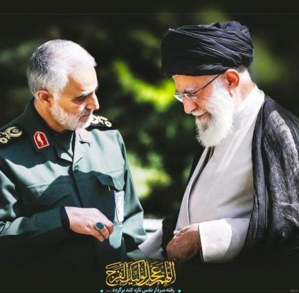  بهترین عکس سردار سلیمانی با رهبر