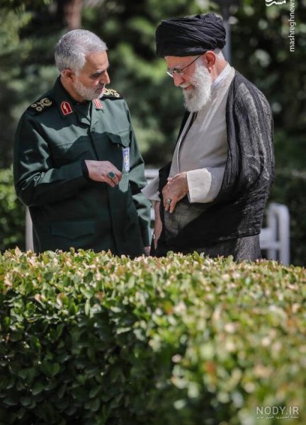  بهترین عکس سردار سلیمانی با رهبر
