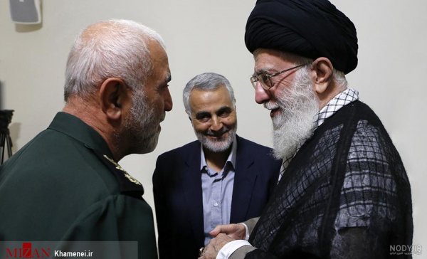  بهترین عکس سردار سلیمانی با رهبر