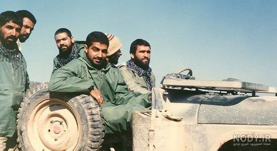  عکس سردار سلیمانی در جنگ برای پروفایل