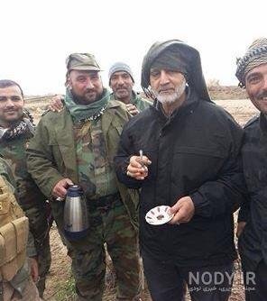  عکس سردار سلیمانی در جنگ برای پروفایل