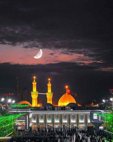  عکس بین الحرمین کربلا برای پروفایل واتساپ