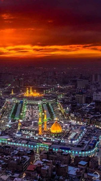  عکس بین الحرمین کربلا برای پروفایل واتساپ