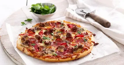  عکس پیتزا فیک برای استوری