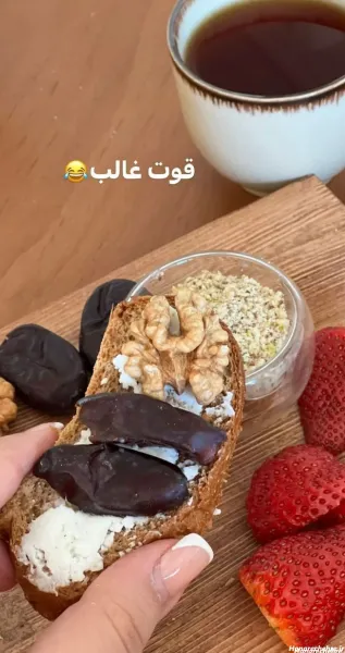 عکس غذا برای استوری
