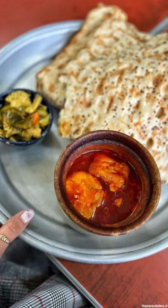 عکس فیک غذا در رستوران