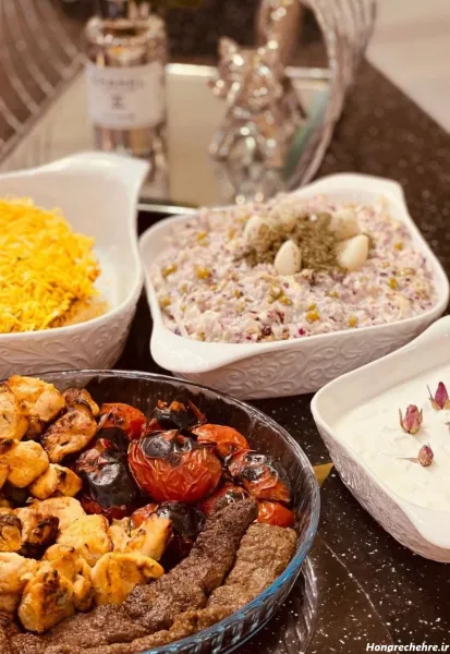 عکس فیک غذا در رستوران