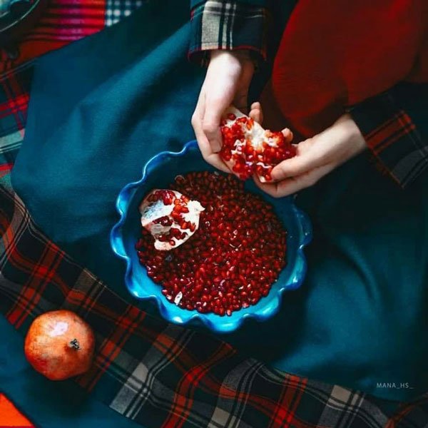  عکس شب یلدا دخترانه