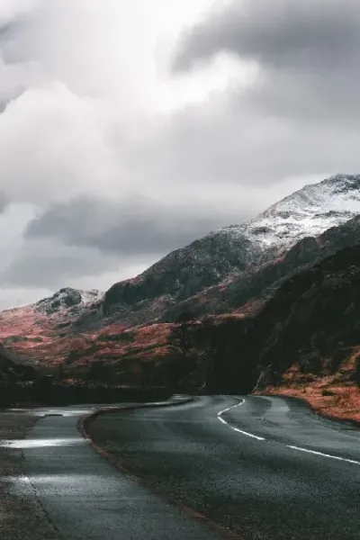 عکس جاده طبیعی
