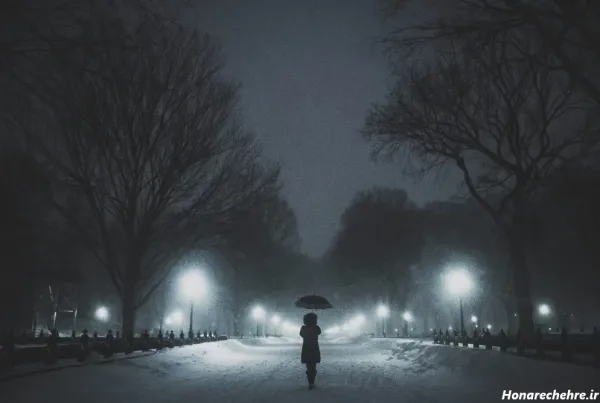  عکس تاریک دختر