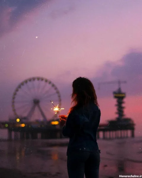  عکس تاریک دختر