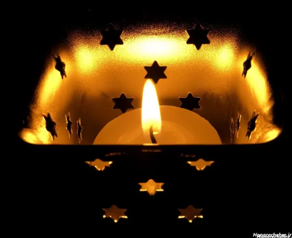  عکس شمع دلتنگی