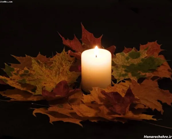  عکس شمع دلتنگی