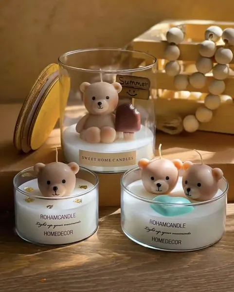  عکس شمع کیوت