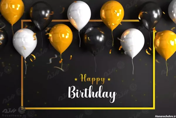  عکس تاریک برای تولد