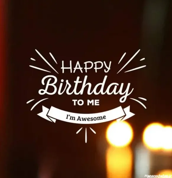  عکس تاریک برای تولد