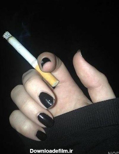  عکس سیگار در دست دختر واقعی