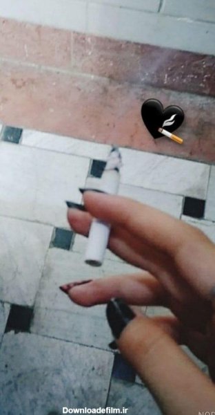  عکس سیگار در دست دختر واقعی