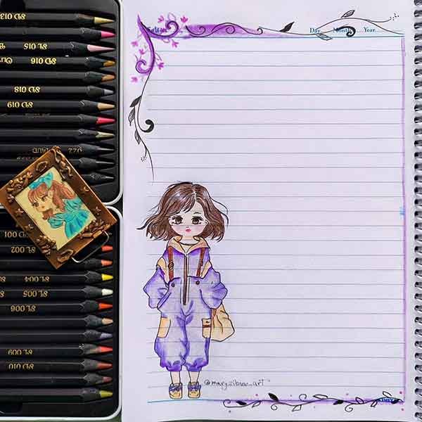  عکس های نقاشی کیوت