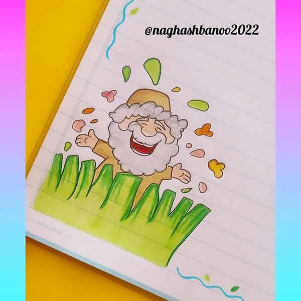  عکس های نقاشی کیوت