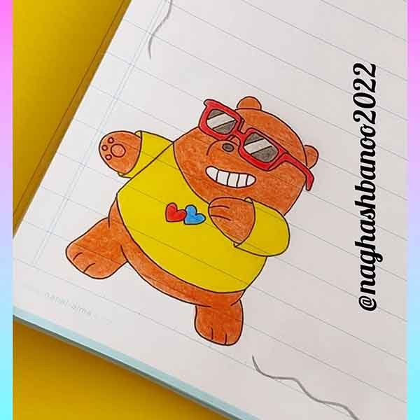  عکس های نقاشی کیوت