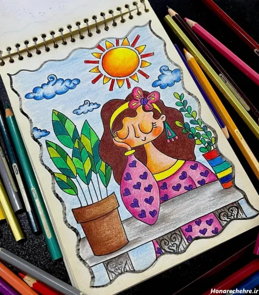  عکس های نقاشی های زیبا