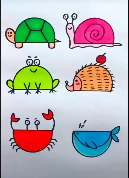  عکس های نقاشی آسان