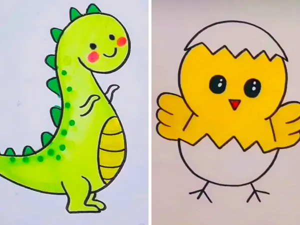  عکس های نقاشی آسان